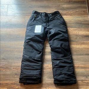 Boys all in motion black snow pants